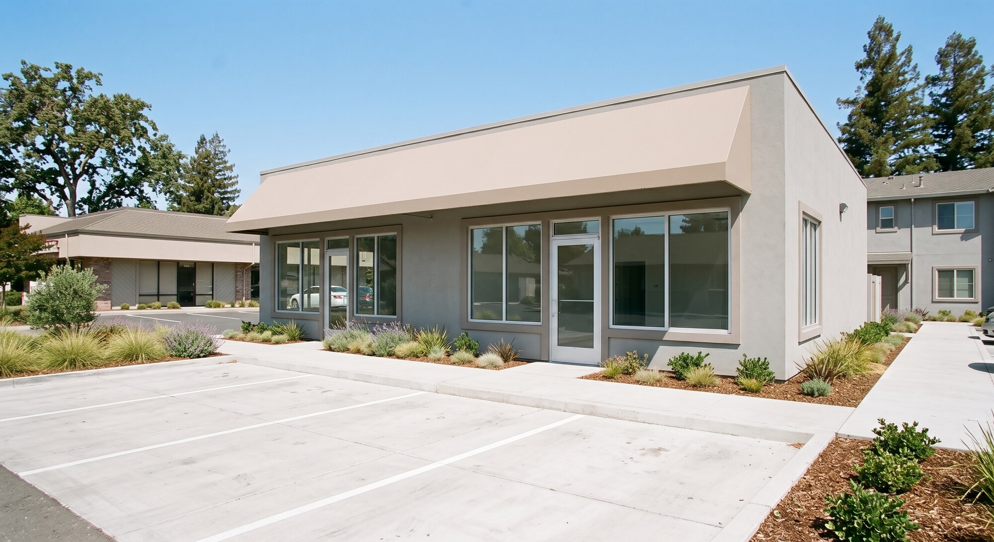 Commercial painting project
